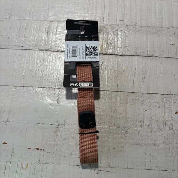 Arc’teryx Conveyor Belt 32 mm NWT size Small in Nutmeg Heavy Duty Webbing Belt - Picture 7 of 7